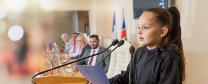 child become a confident speaker