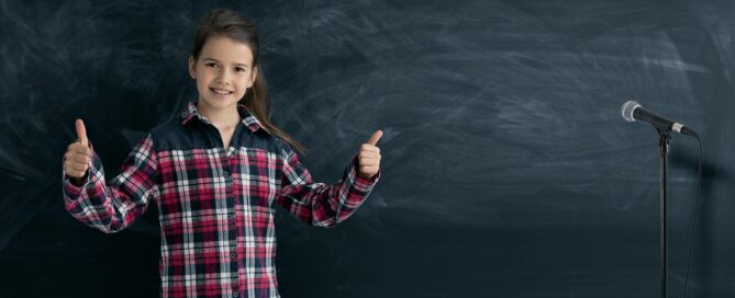 Developing your child's confidence with public speaking