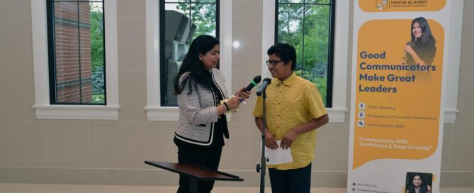Orator students speak with power and confidence